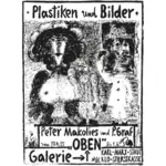 Museum exhibition poster